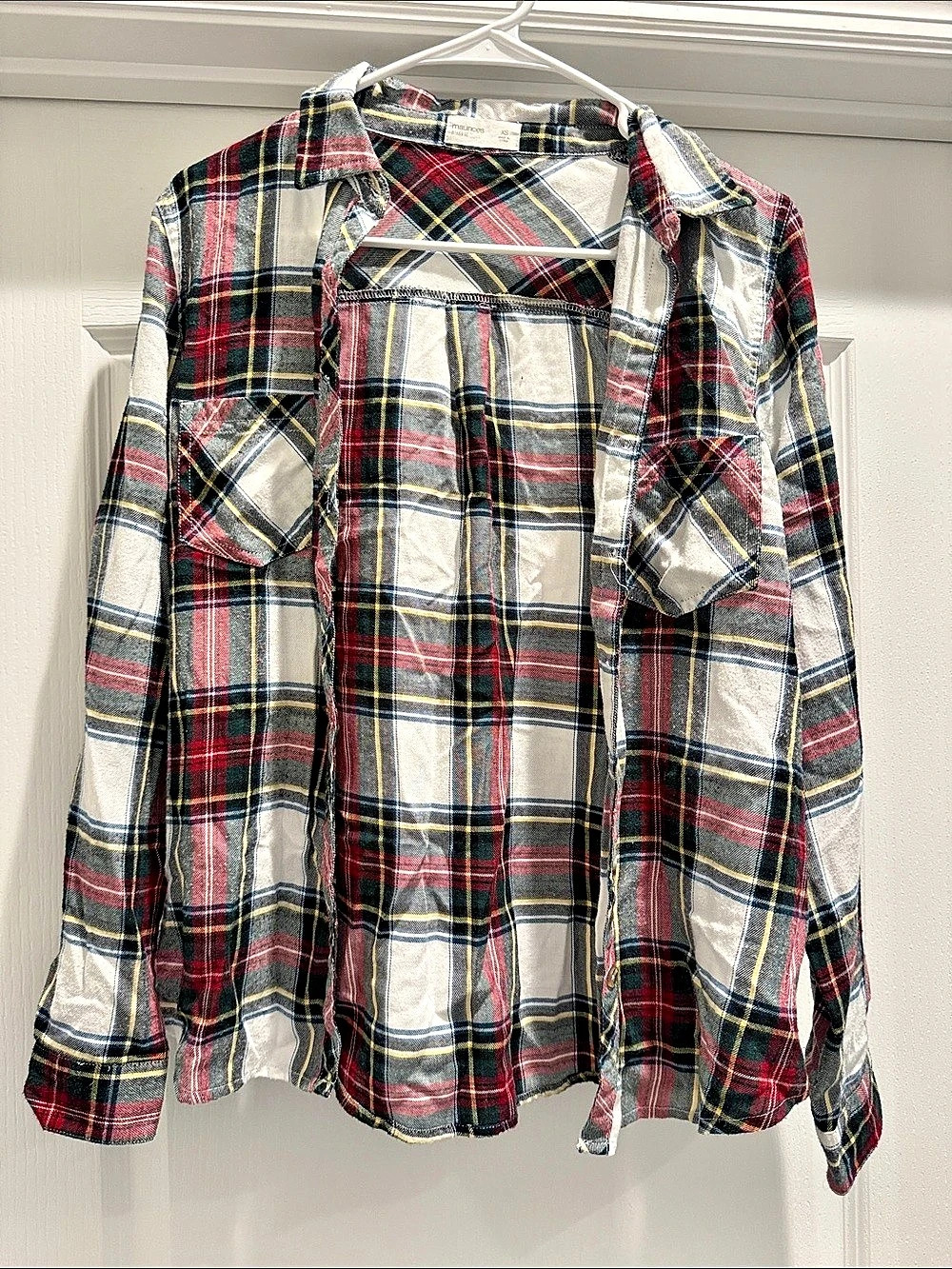 maurices Plaid Button Down Shirt Size XS